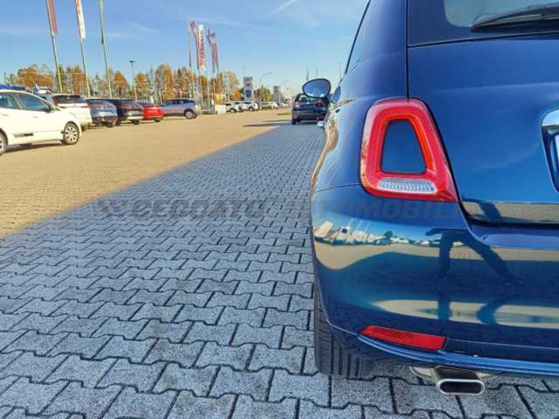 Fiat 500 1.2l - blue