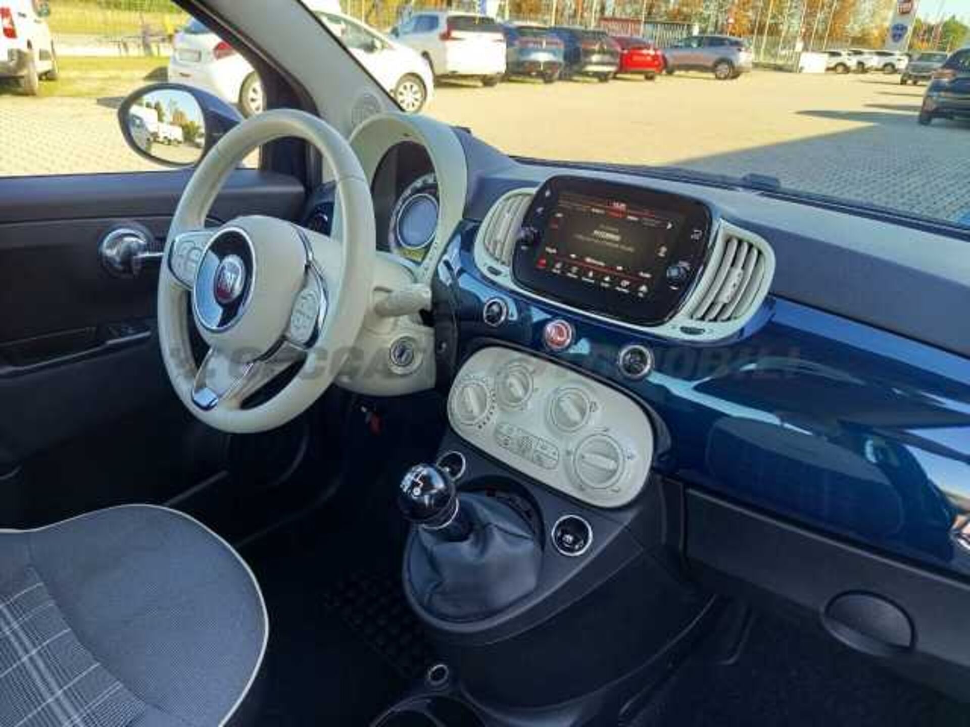 Fiat 500 1.2l - blue