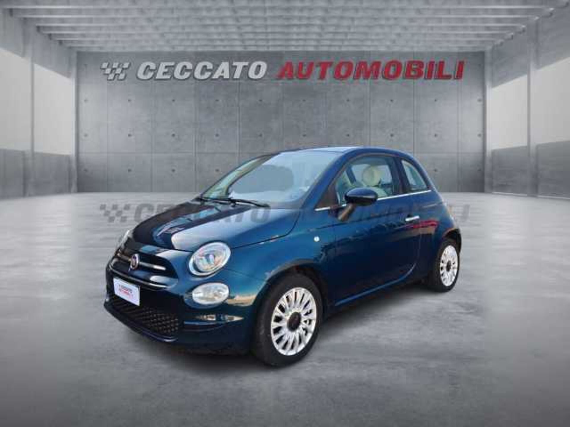 Fiat 500 1.2l - blue